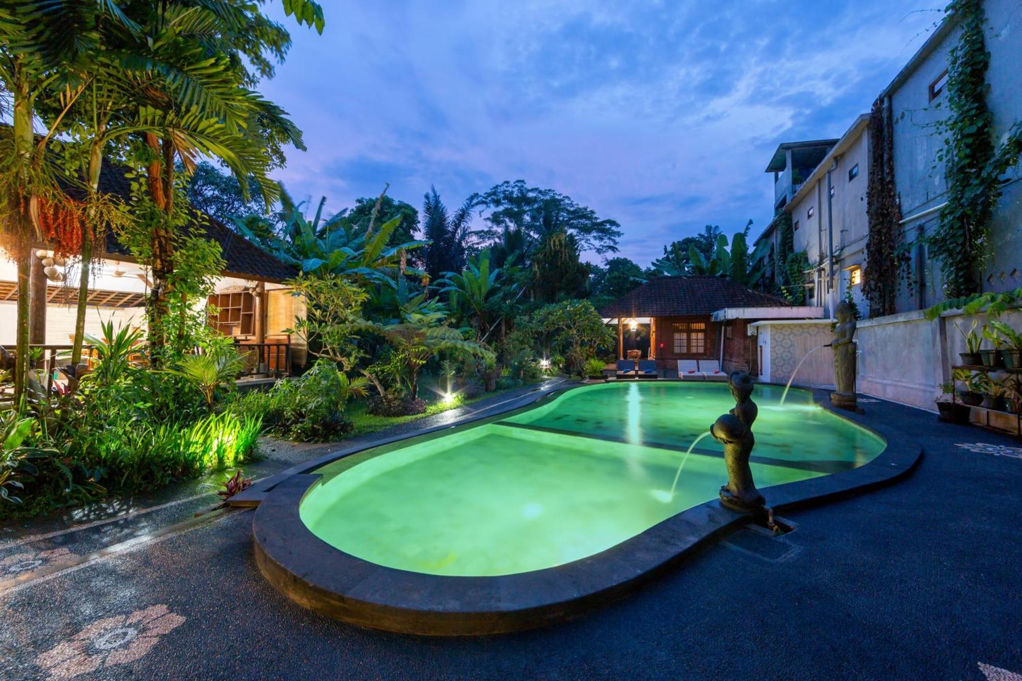 Rahayu Hanoman Ubud Bagian luar foto